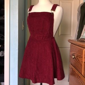 Lightweight Corduroy maroon jumper size M